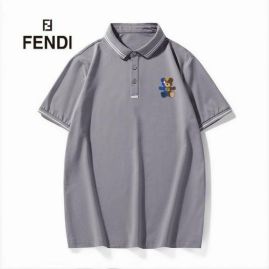Picture of Fendi Polo Shirt Short _SKUFendiPoloShortm-3xl25t0120143